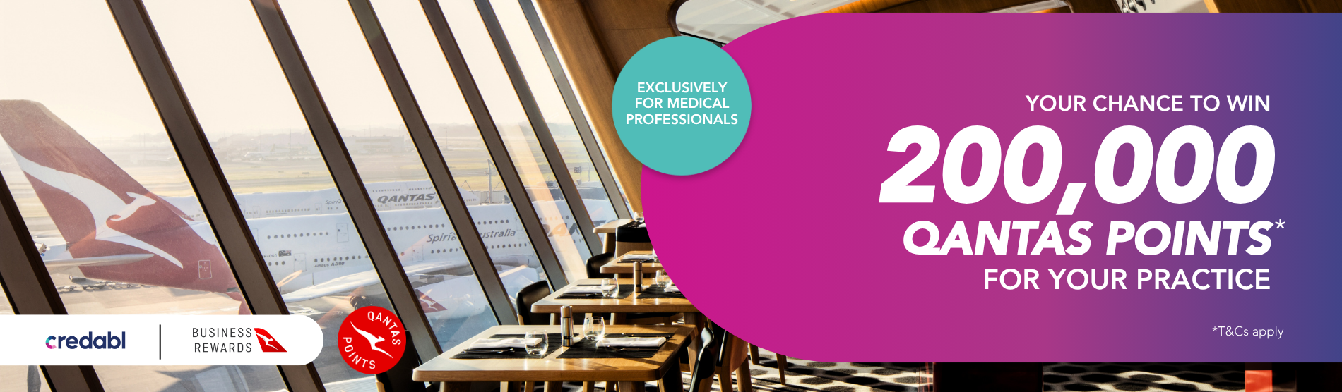 Your chance to win 200,000 Qantas Points for your practice