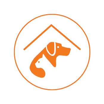 Dog and cat logo