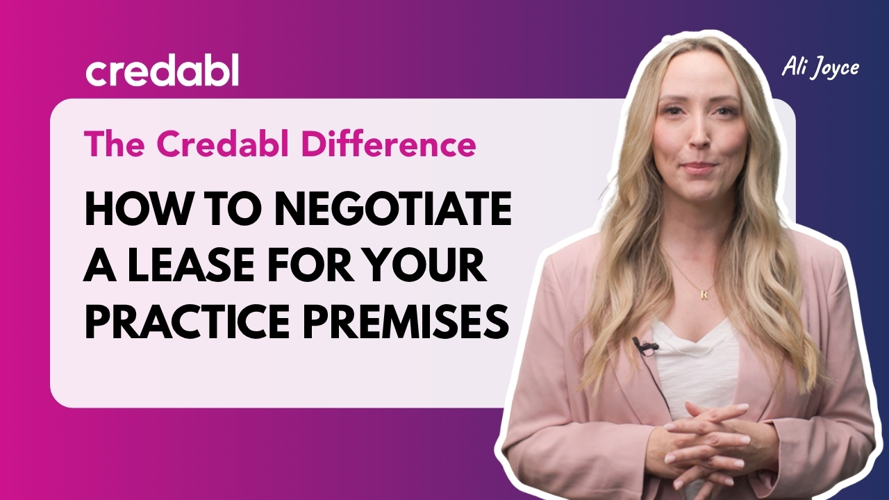 How to negotiate a lease for your practice premises