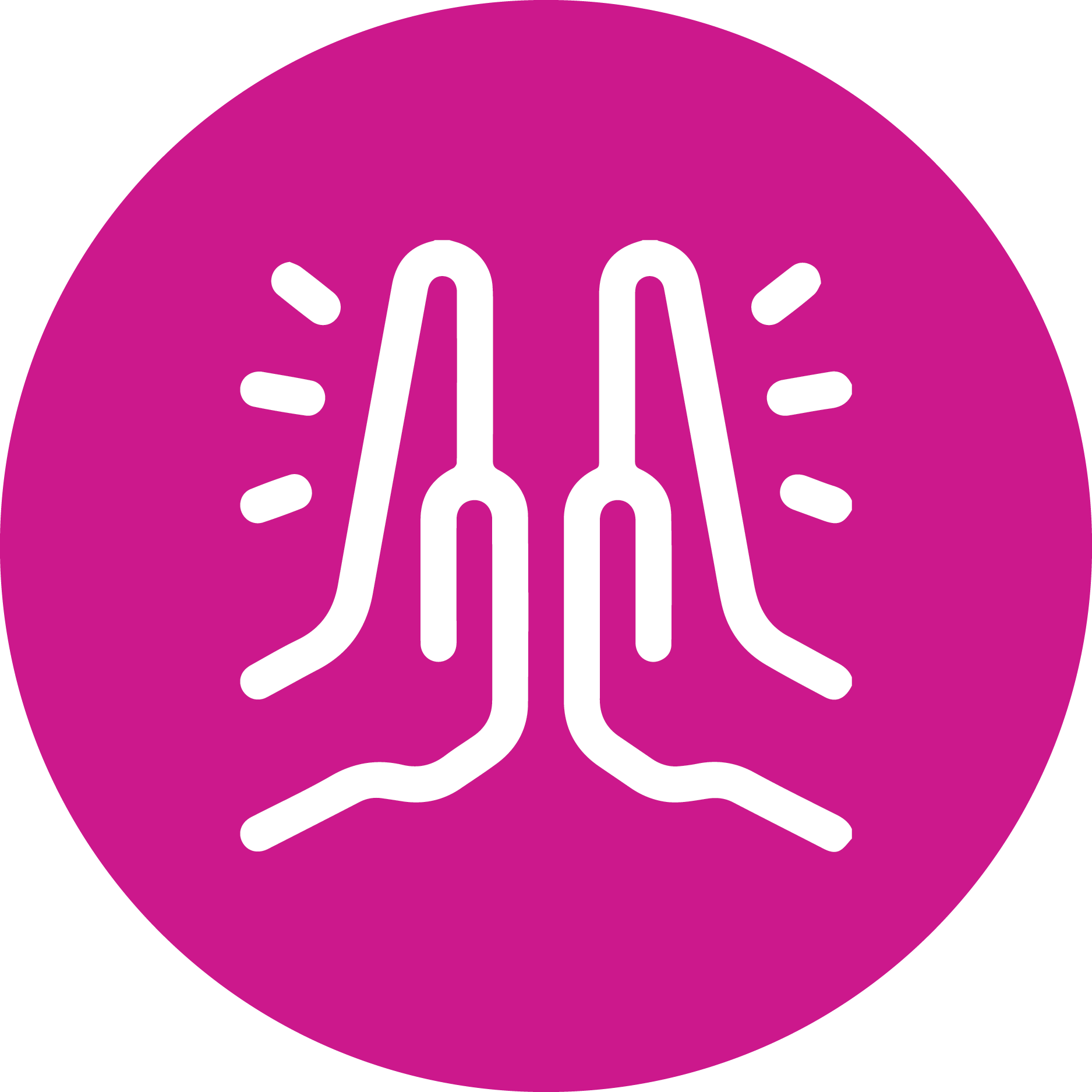 Two hands giving a high five