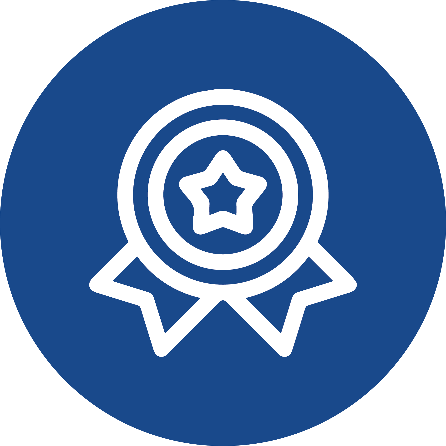 Rosette icon, indicating success